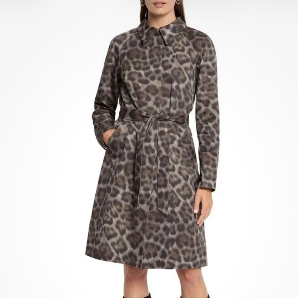 SASS & BIDE “Lives Lived" Leopard Trench Coat - NWT - XL - Picture 2 of 15